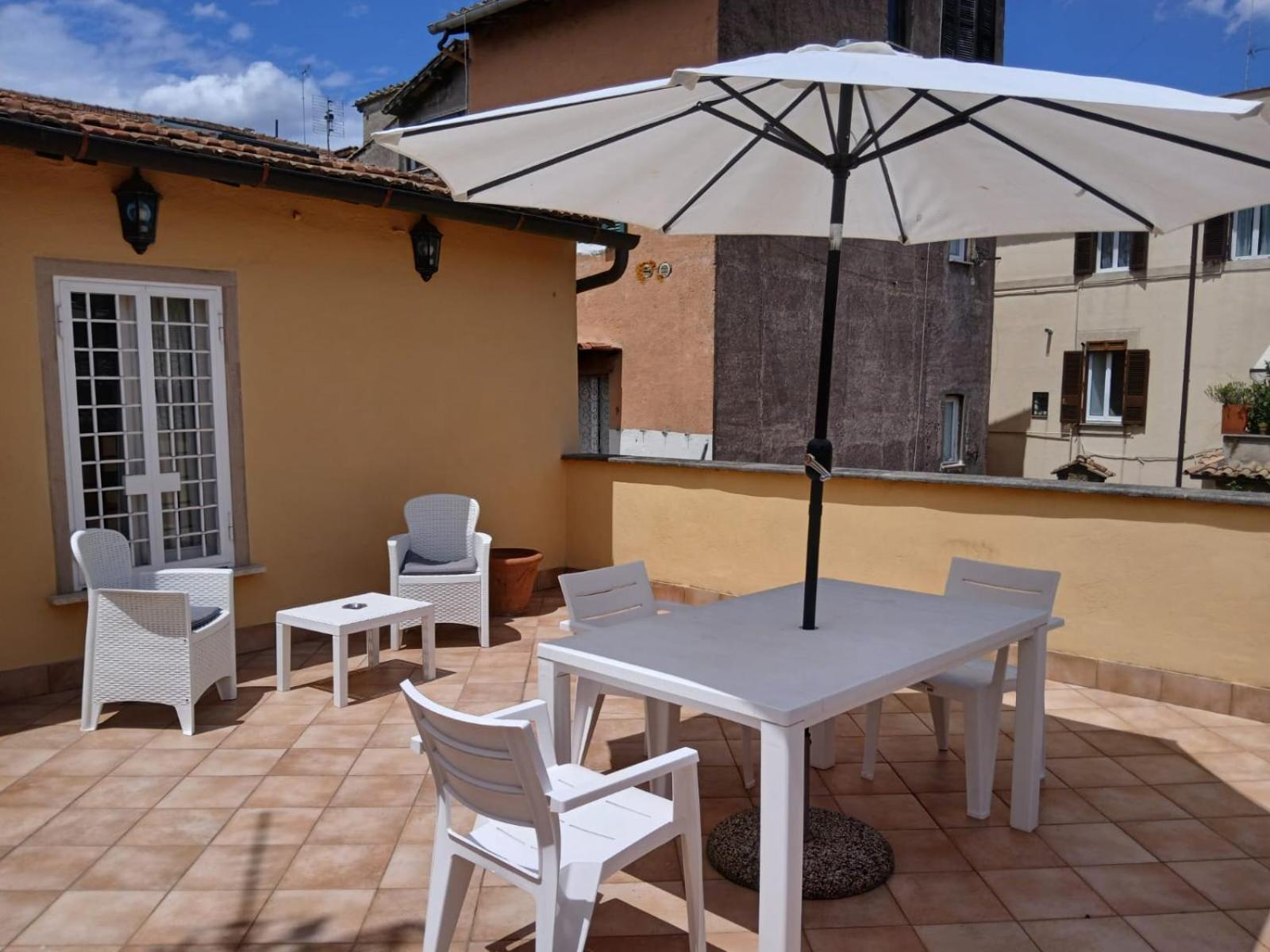 Attico Con Terrazza Santa Cecilia Lejlighed Rom Eksteriør billede